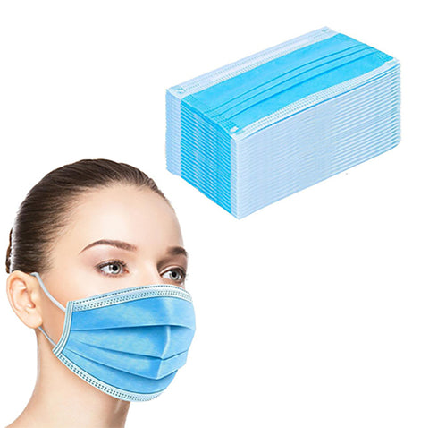 3 Ply Disposable Mask - 50 Pack