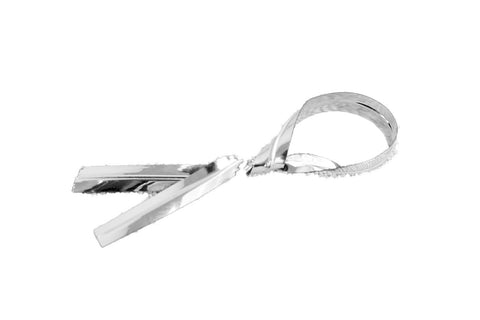 TWIST TIES-SILVER