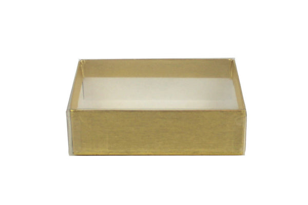 CL LID FOIL LINEN BTM-GOLD