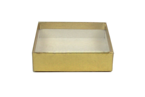 CL LID FOIL LINEN BTM-GOLD