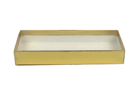 CL LID FOIL LINEN BTM-GOLD