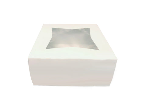 PIE BOX WHITE    8X8X2½