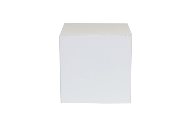 GLUED GIFT BOX-WHITE
