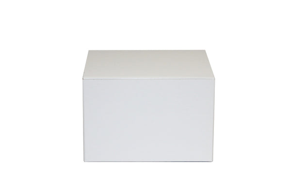 GLUED GIFT BOX-WHITE