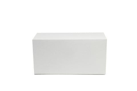GLUED GIFT BOX-WHITE