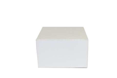 GLUED GIFT BOX-WHITE