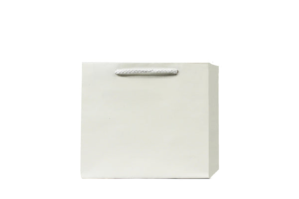 BAG-KF PAPER WHITE/ROPE HANDLE