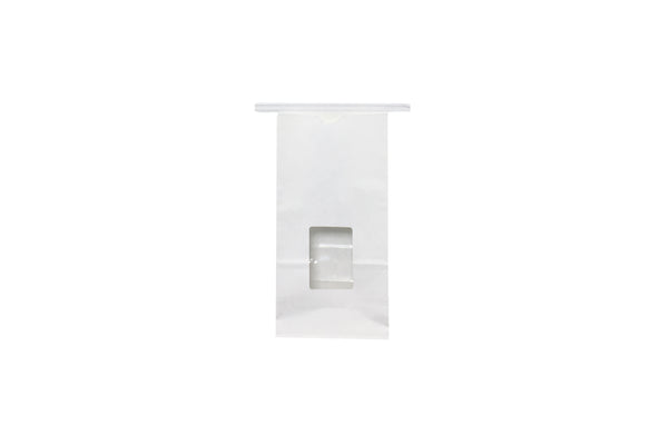 TIN TIE WINDOW WHITE SMALL    - 3½X2-1/3X7