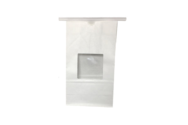 TIN TIE WINDOW WHITE MEDIUM - 4¾X2½X8¼
